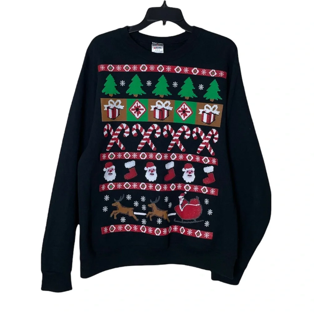 Christmas sweater size Medium holiday sweater - Picture 3 of 9